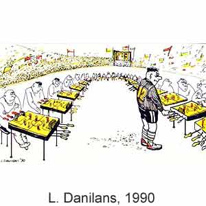 L. Danilans, Dadzis(Praha),  9, 1990