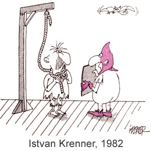 Istvan Krenner, Ludas Matyi(Budapest), # 19, 1982