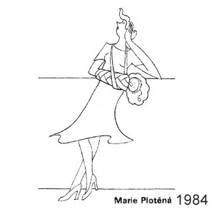 Marie Plotena (Szech), Dikobraz(Praha), № 24, 1984