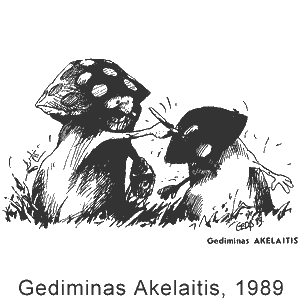 Gediminas Akelaitis, Sluota(Vilnius), # 17, 1989