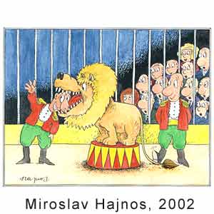 Miroslav Hajnos (Poland), JOY & SORROW contest, Dicaco, 2002