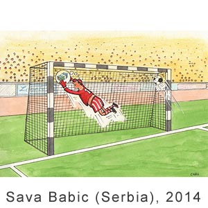 Sava Babic(Serbia), 45th Ostin, Theme 
