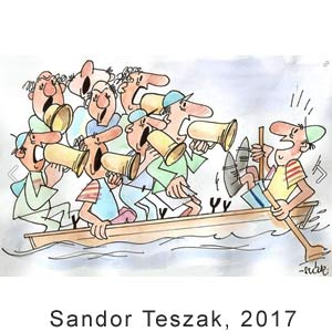 Shandor Teszak (Hungary), Autoszektor Caricature Contest, Budapest 2017