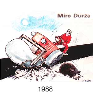 Miro Durza, Rohac(Bratislava), # 27,1988