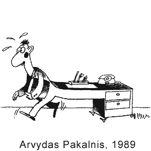 Arvydas Pakalnis, Sluota(Vilnius), # 4, 1989