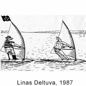 Linas Deltuva, Sluota(Vilnius), # 17, 1987