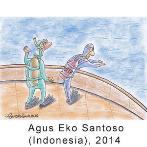 Agus Eko Santoso(Indonesia), 44th Ostin VINE, 2014