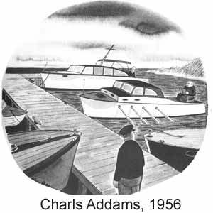 Charls Addams, 1956