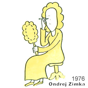 Ondrej Zimka, Rohac(Bratislava), # 1, 1976